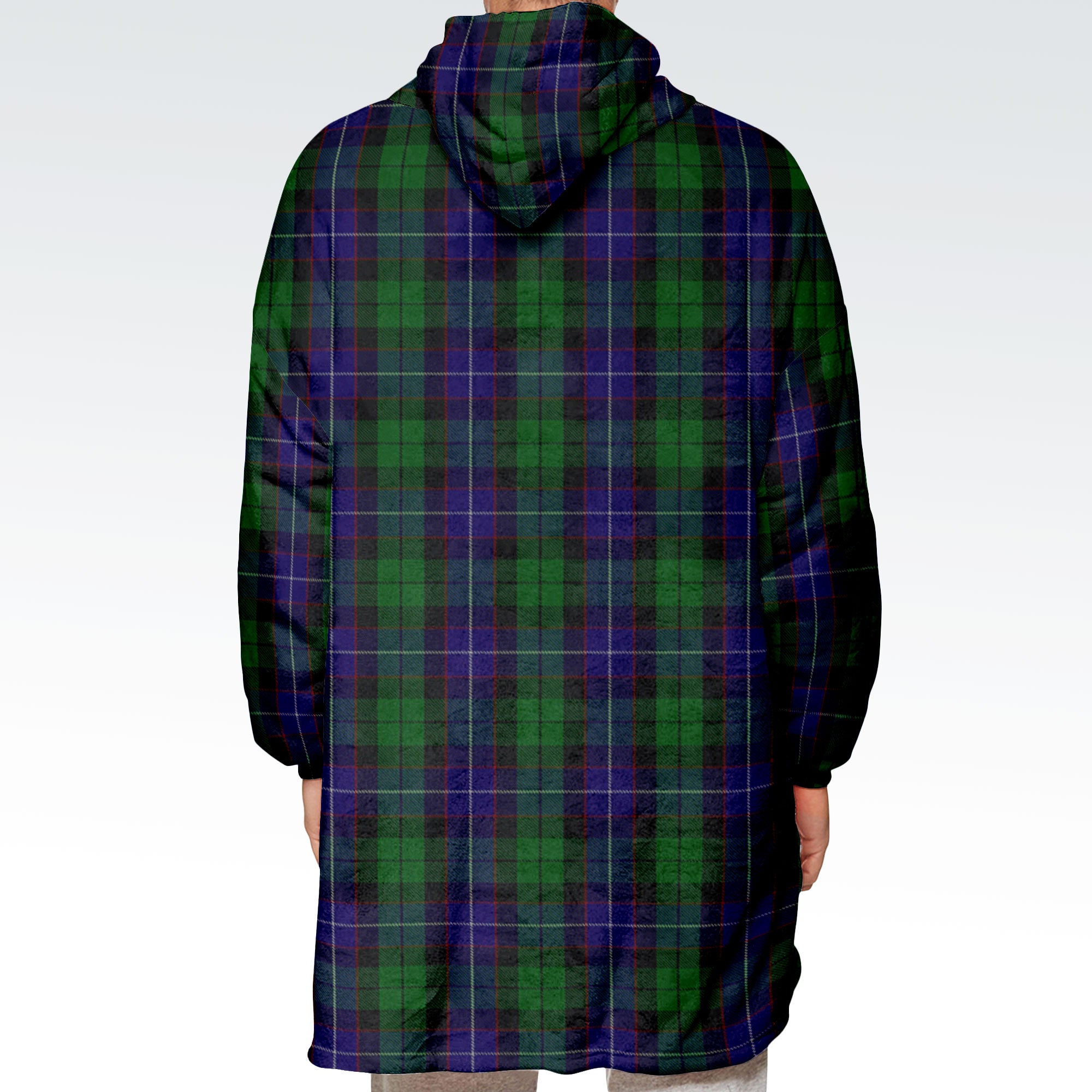 Mitchell Tartan Hoodie Blanket