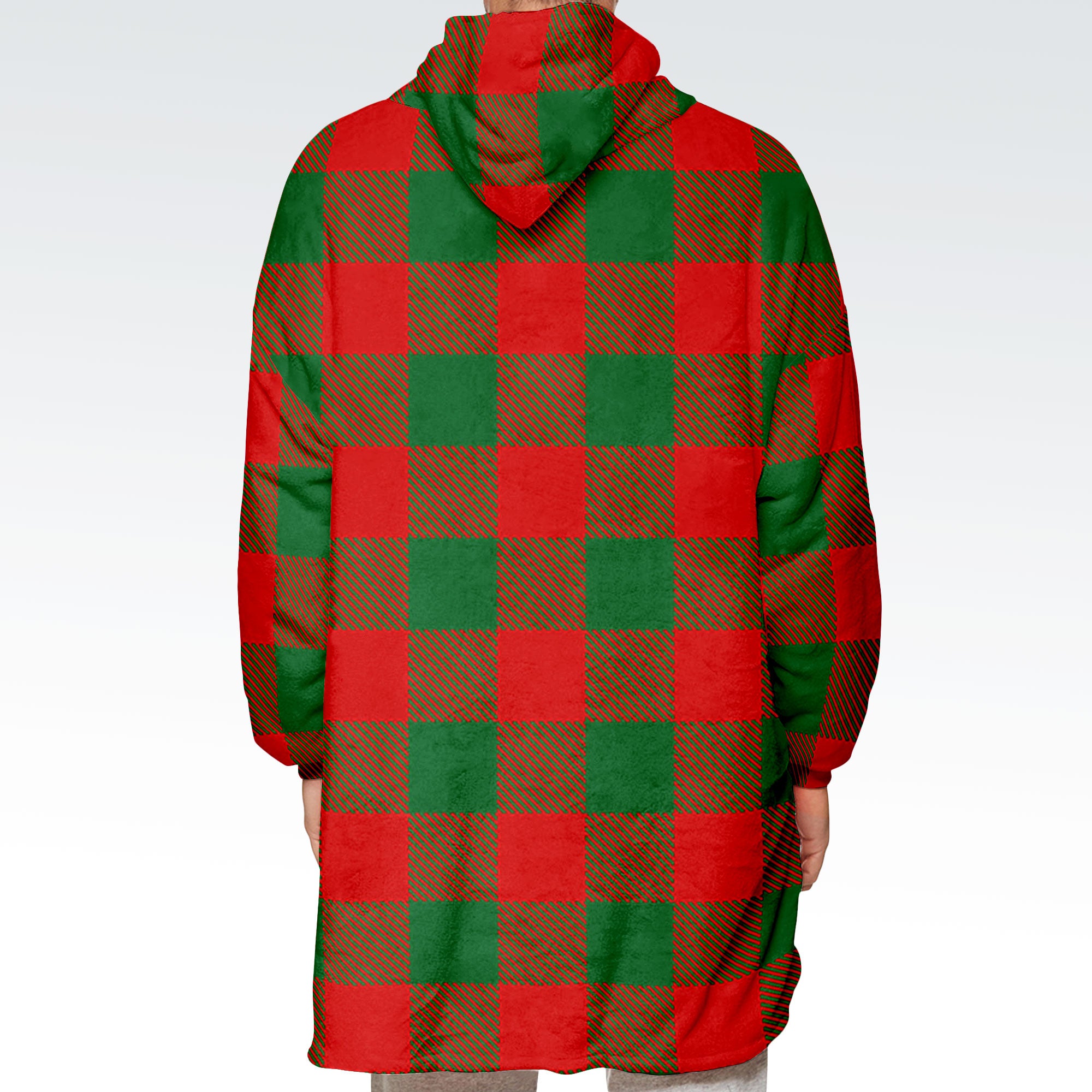 Moncreiffe (or Moncreiff) Tartan Hoodie Blanket