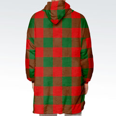 Moncreiffe (or Moncreiff) Tartan Hoodie Blanket