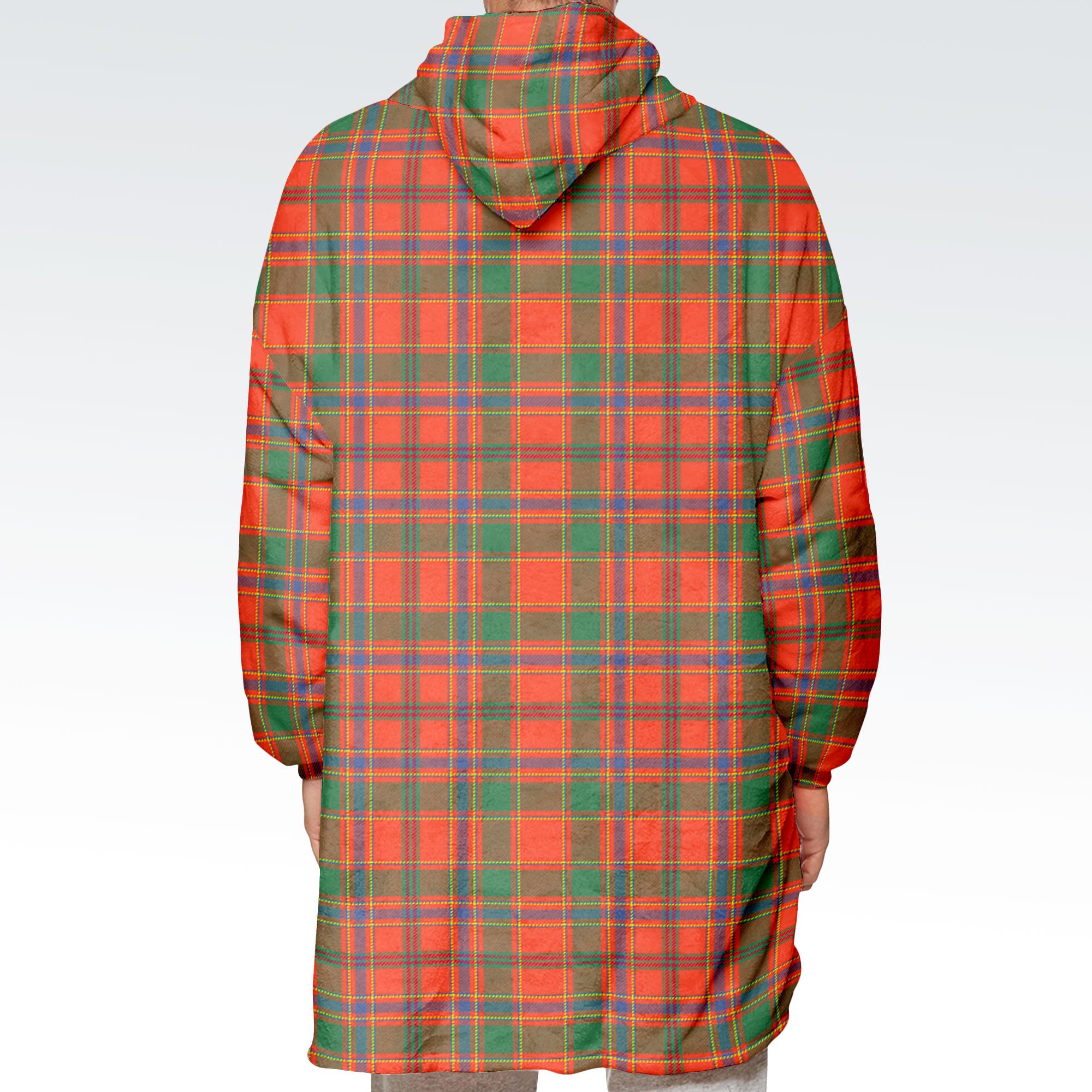 Munro Ancient Tartan Hoodie Blanket