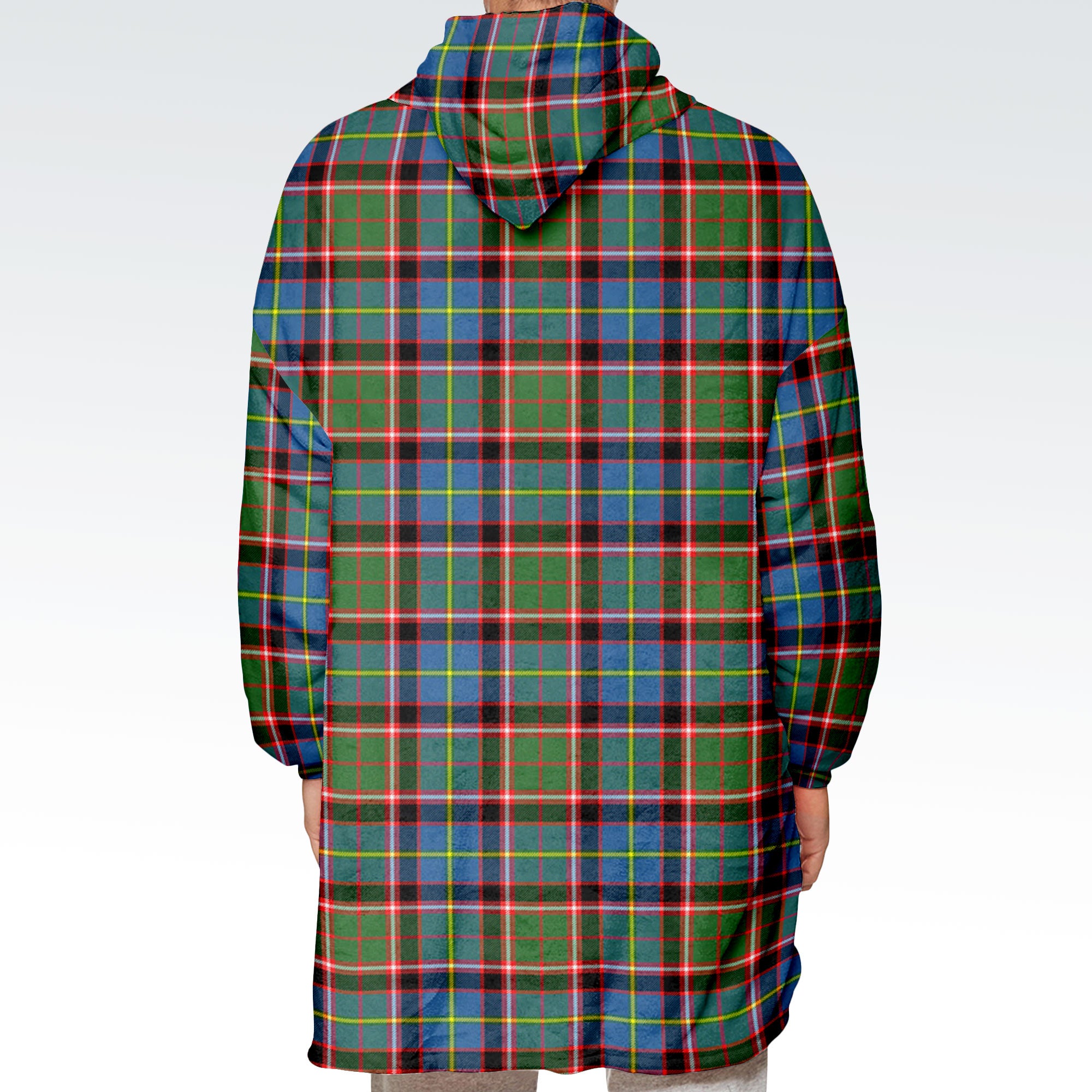 Norvel (or Norvill) Tartan Hoodie Blanket