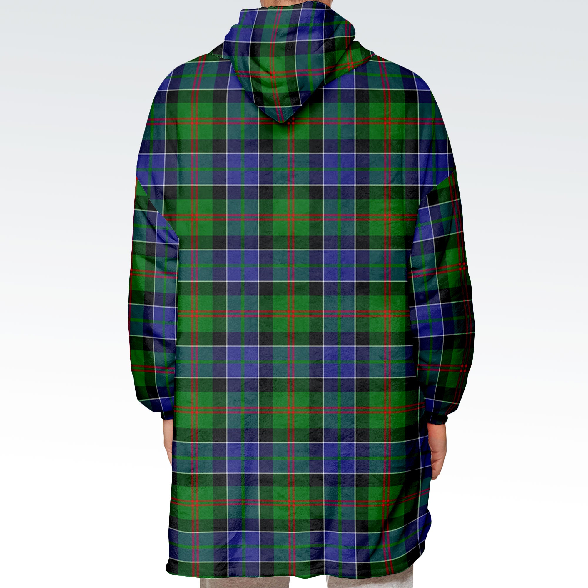 Paterson Tartan Hoodie Blanket