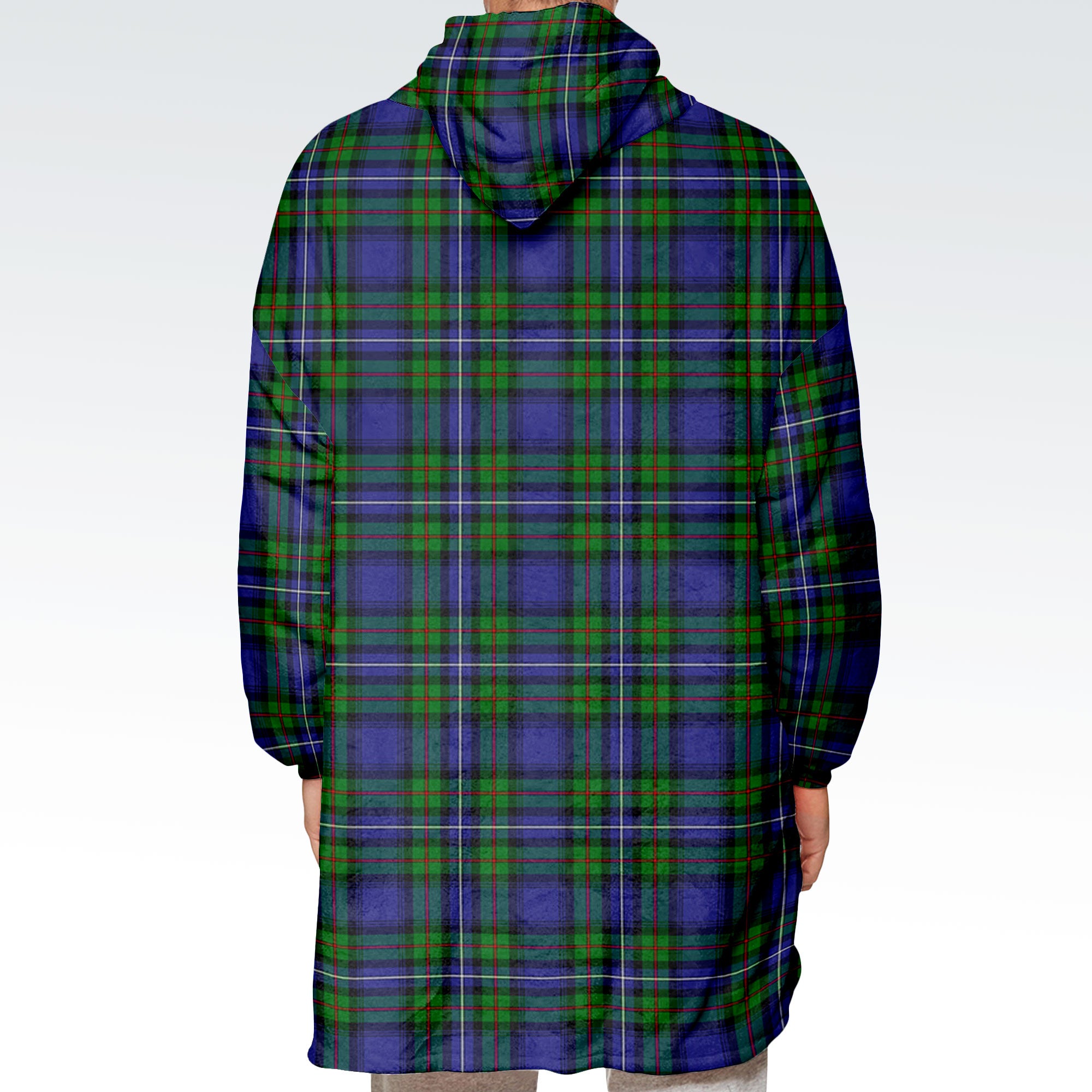 Robertson Hunting Modern Tartan Hoodie Blanket