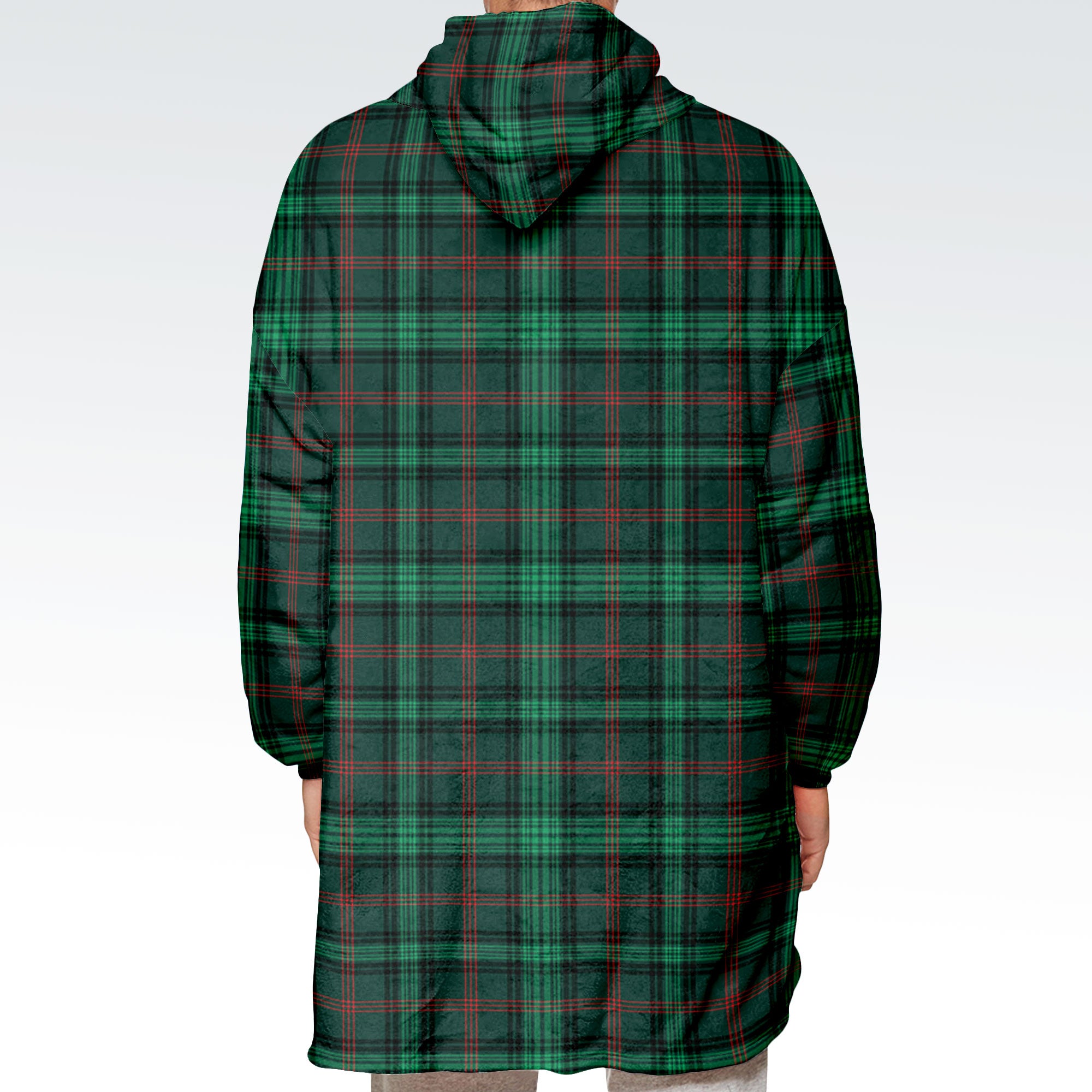 Ross Hunting Modern Tartan Hoodie Blanket