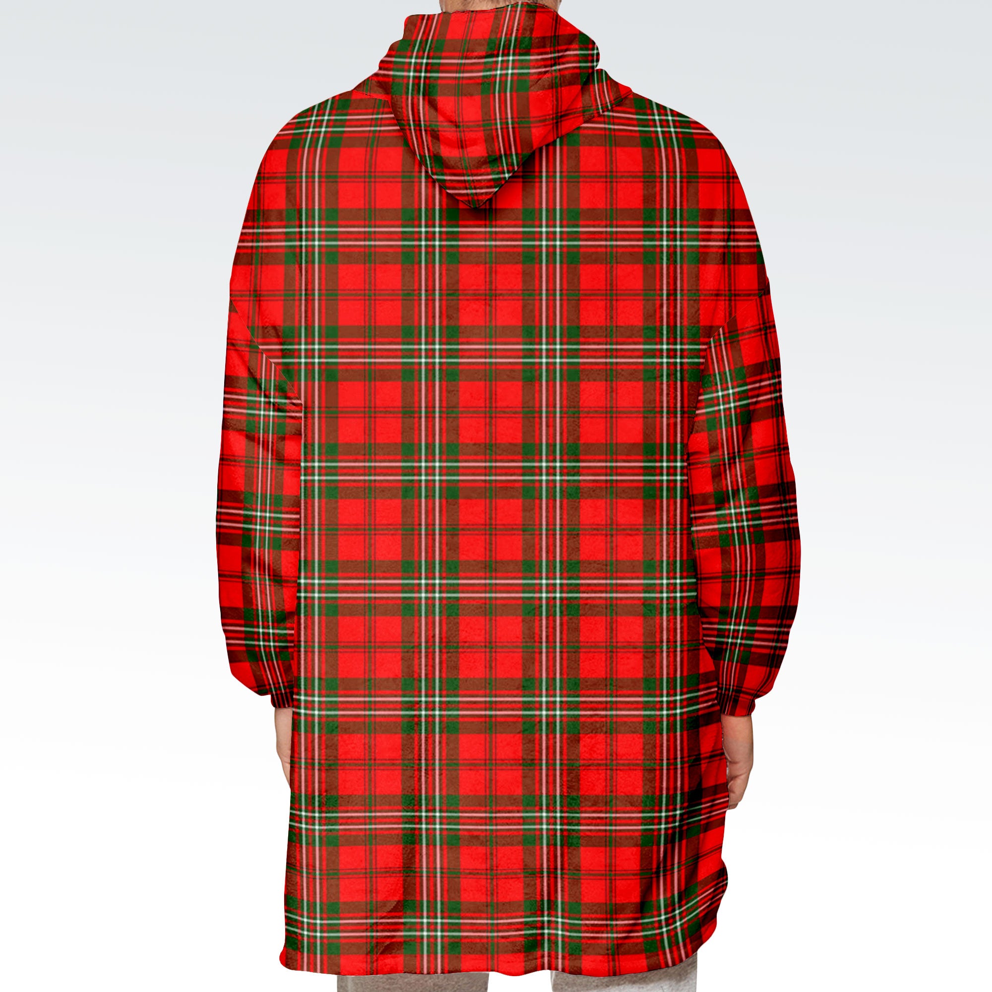 Scott Modern Tartan Hoodie Blanket