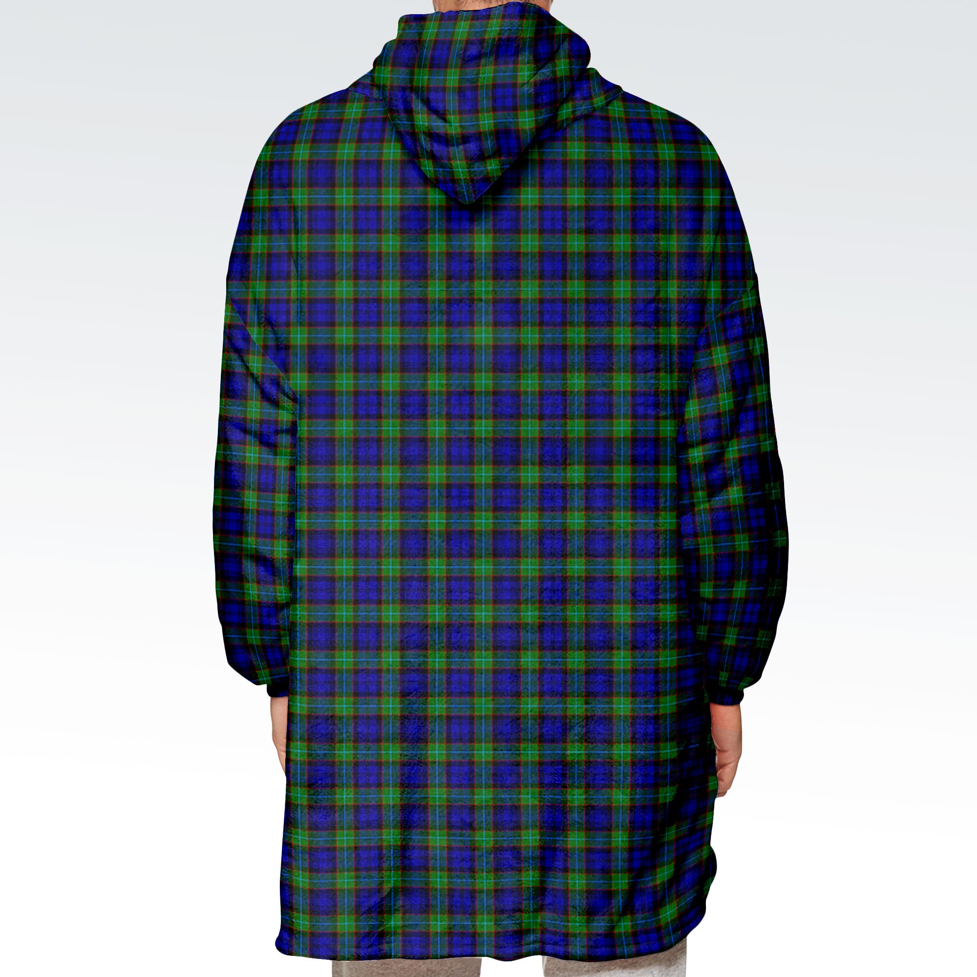 Sempill Modern Tartan Hoodie Blanket