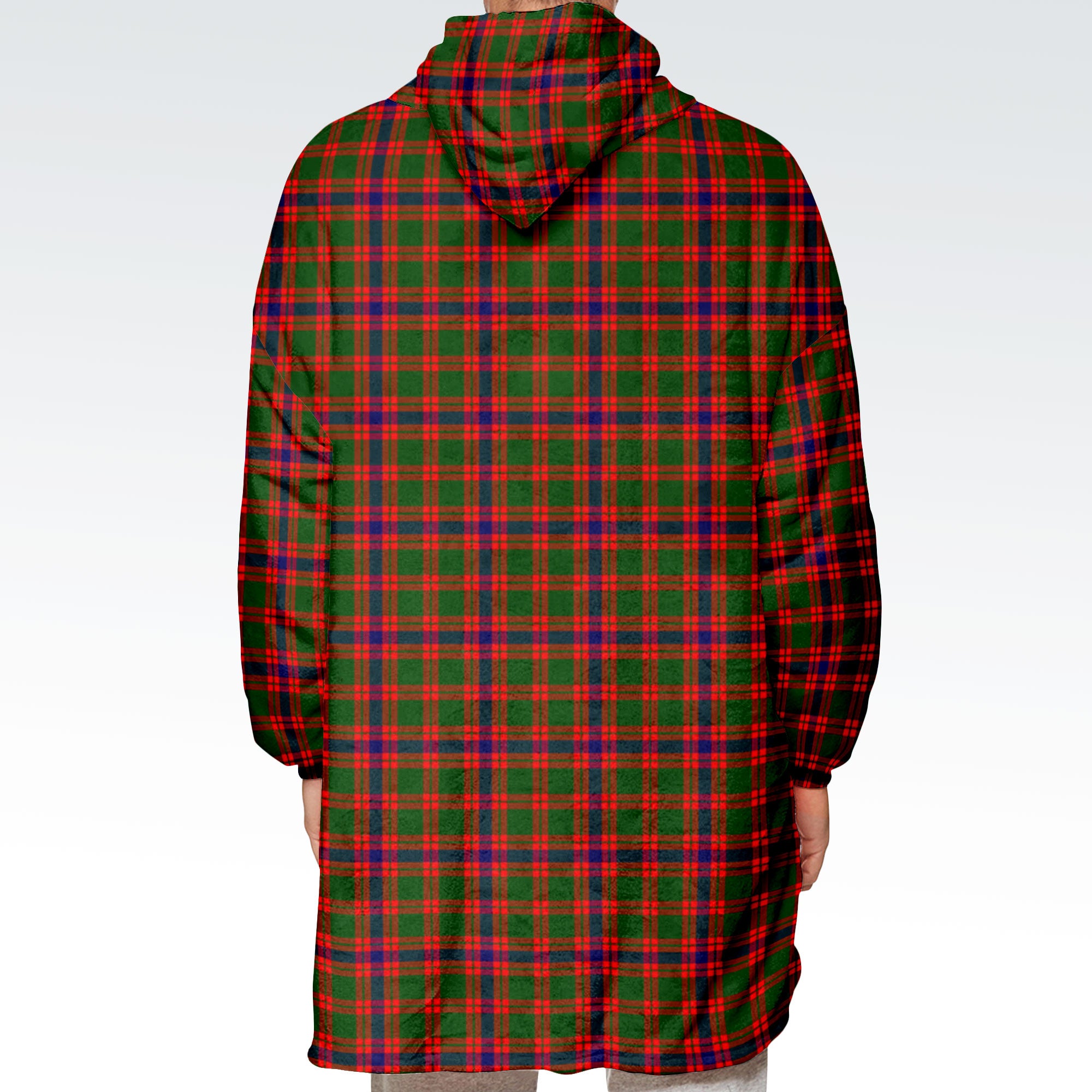 Skene Modern Tartan Hoodie Blanket