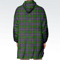 Strang (or Strange) Tartan Hoodie Blanket