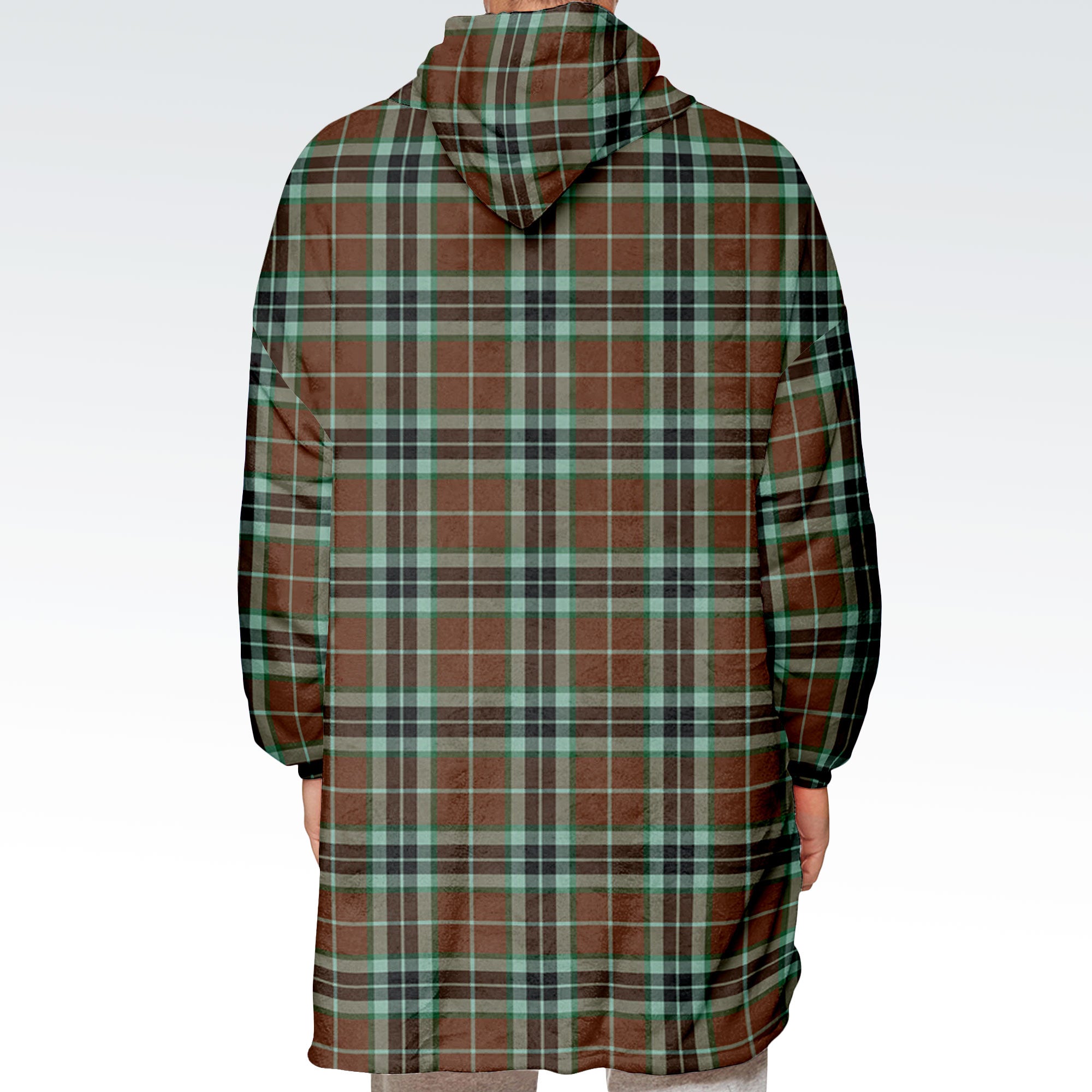 Thomson Hunting Modern Tartan Hoodie Blanket