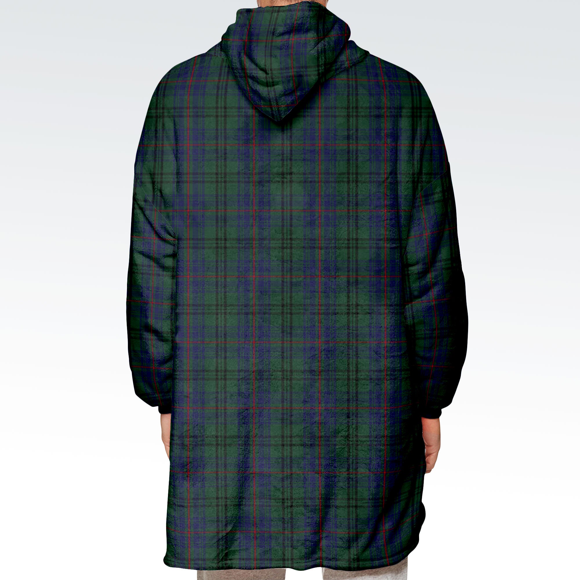 Walker Hunting Tartan Hoodie Blanket