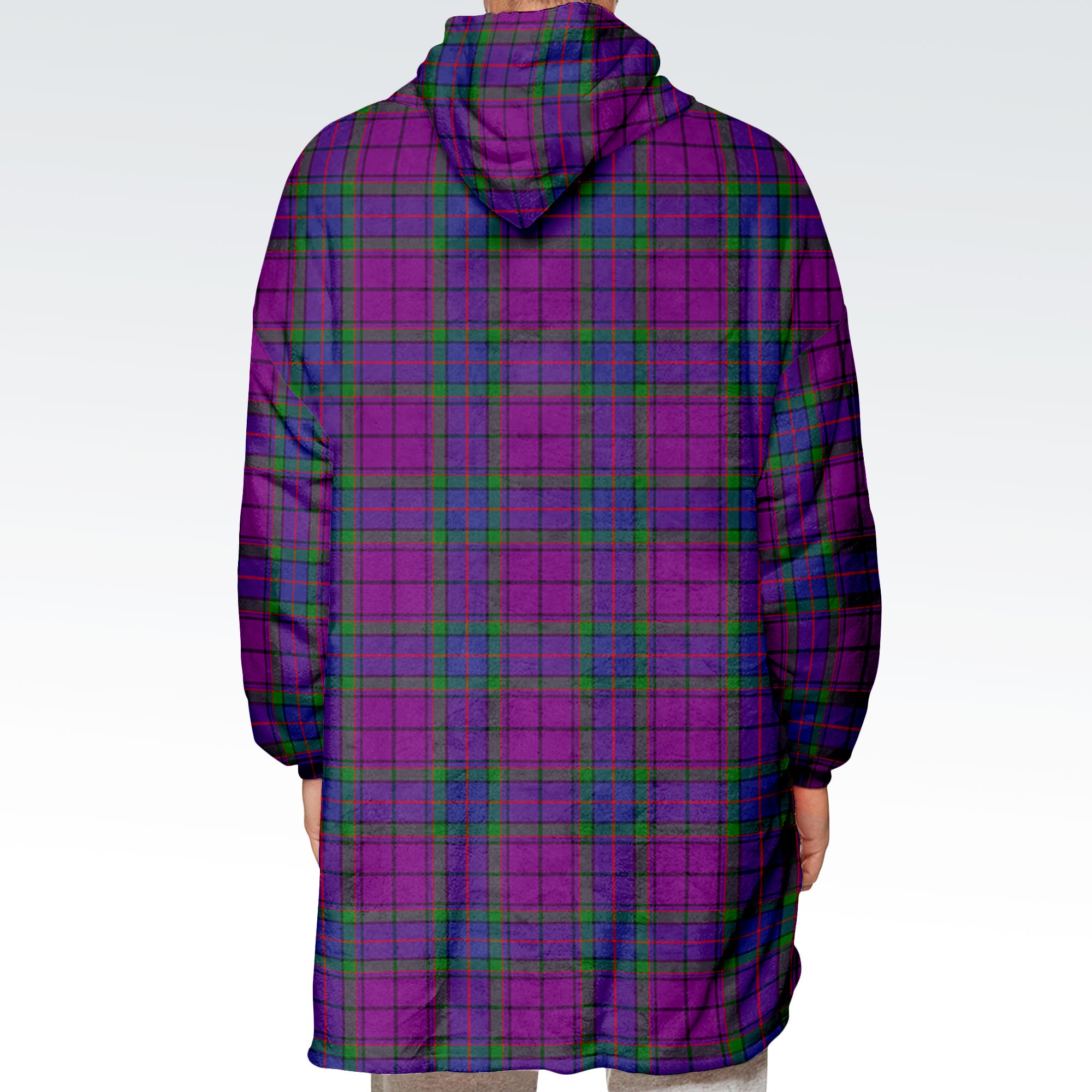 Wardlaw Modern Tartan Hoodie Blanket