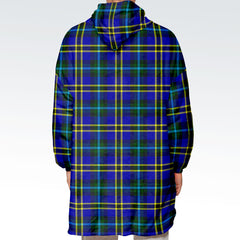 Weir Modern Tartan Hoodie Blanket