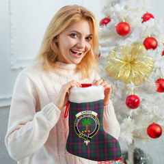 Cairns Tartan Crest Christmas Stocking