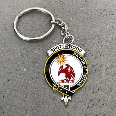 Spottiswood Crest Keychain