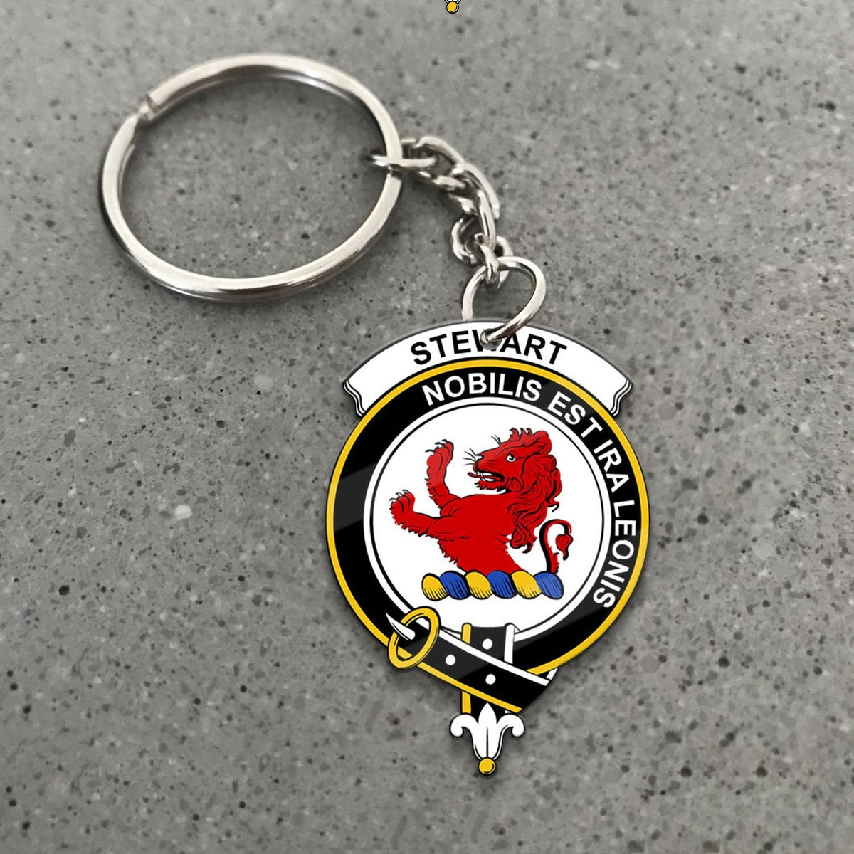 Stewart (Stuart) Crest Keychain