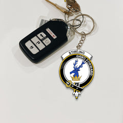 Stirling (of Cadder-Present Chief) Crest Keychain