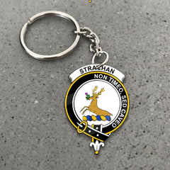 Strachan Crest Keychain