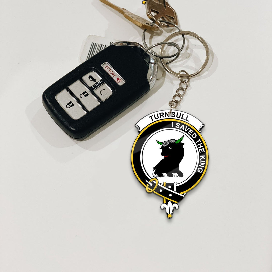 Turnbull Crest Keychain