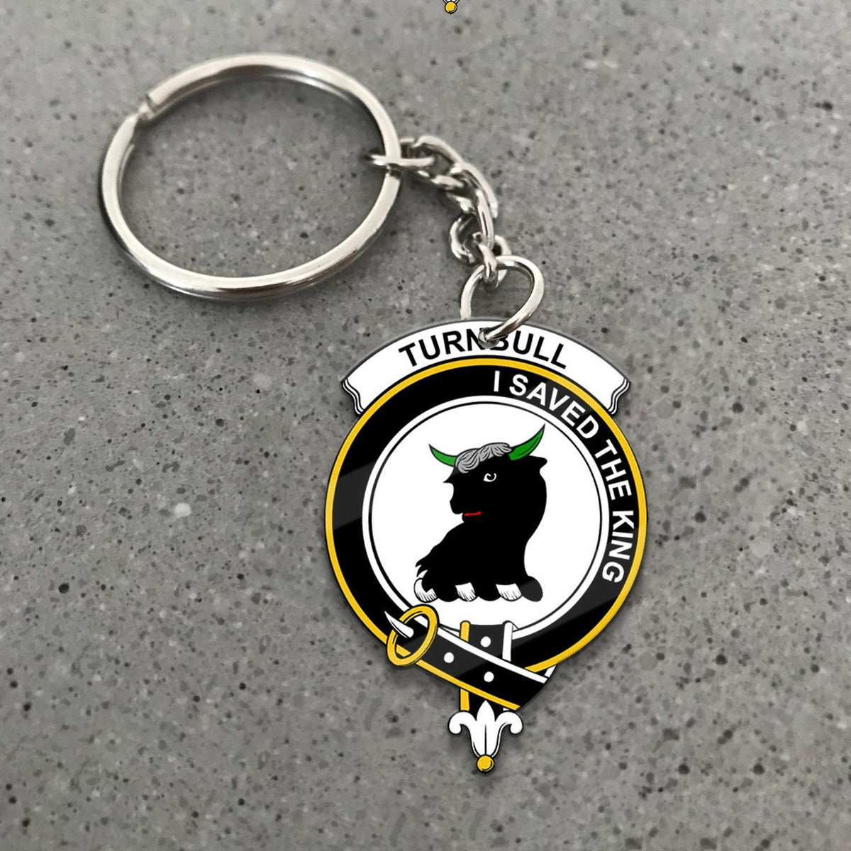 Turnbull Crest Keychain