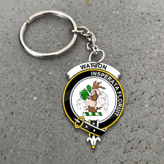 Watson Crest Keychain