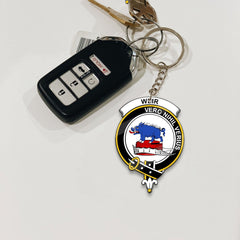 Weir Crest Keychain