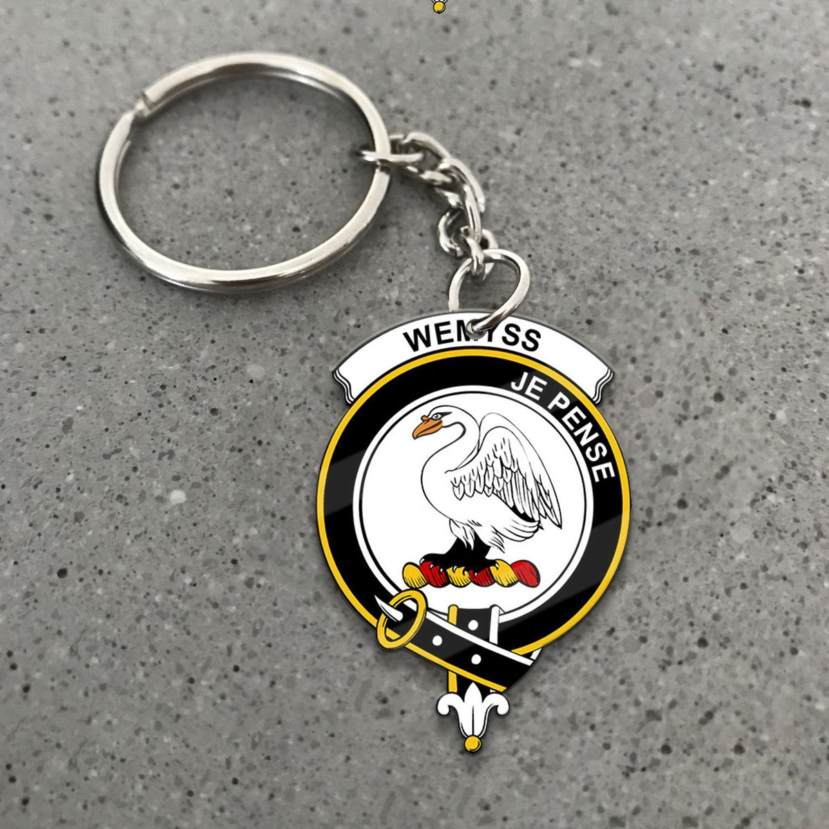 Wemyss Crest Keychain