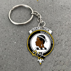 Borthwick Crest Keychain