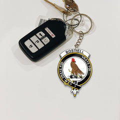 Boswell Crest Keychain