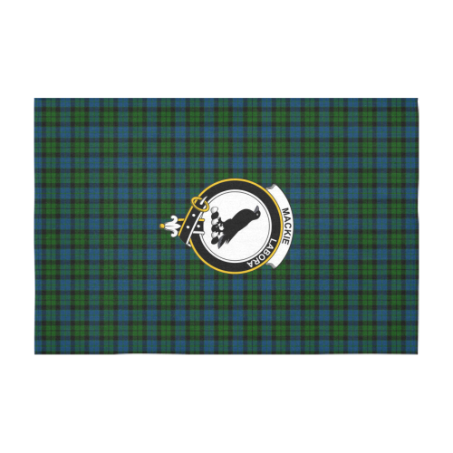 MacKie Tartan Crest Tablecloth