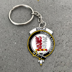 Boyle Crest Keychain