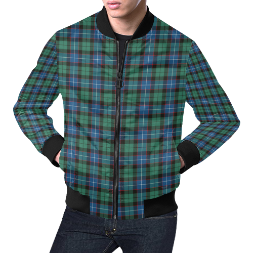 Hunter Ancient Tartan Bomber Jacket