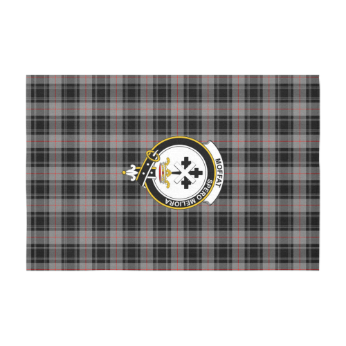 Moffat Tartan Crest Tablecloth