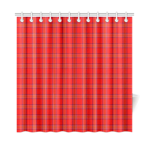 Burnett Modern Tartan Shower Curtain