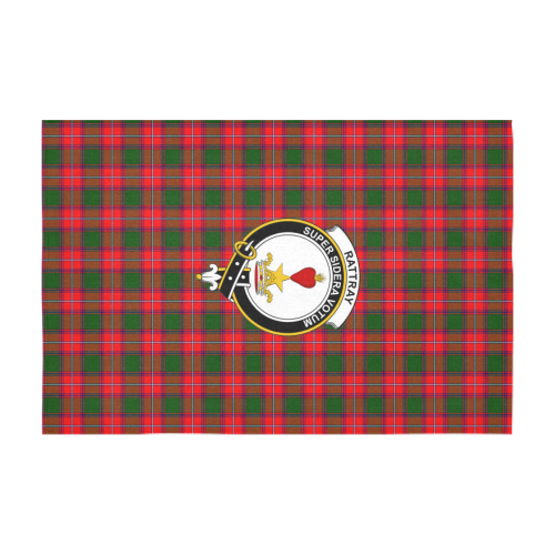 Rattray Tartan Crest Tablecloth