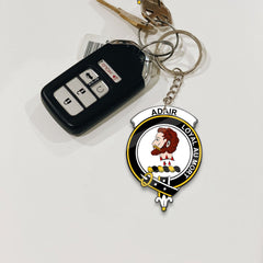 Adair Crest Keychain