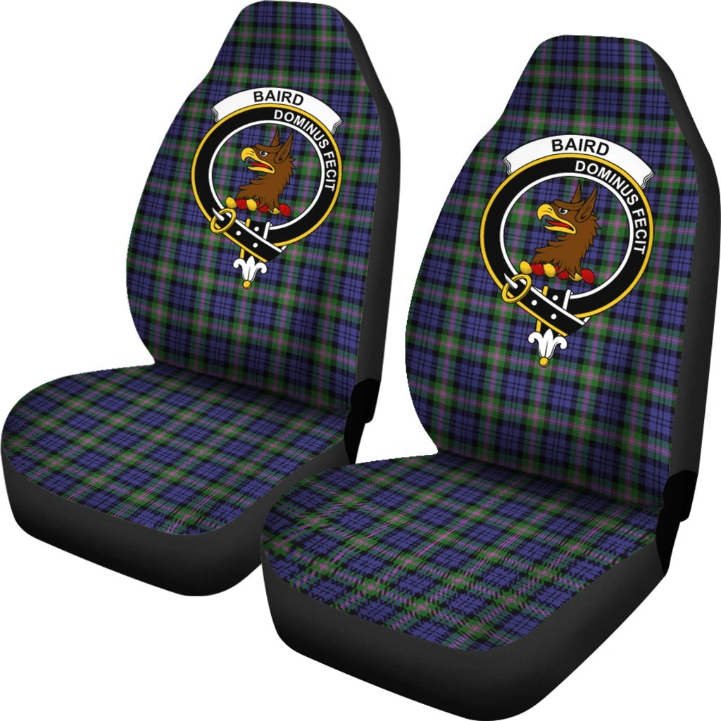 Baird Family Tartan Crest Car seat cover