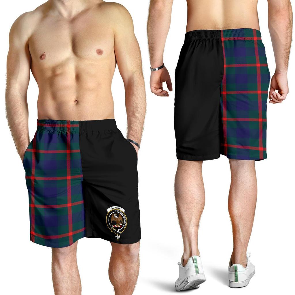 Agnew Family Modern Tartan Crest Men's Short