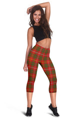 Bruce Family Modern Tartan Capris Leggings