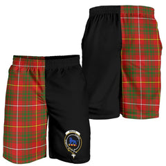 Bruce Family Modern Tartan Crest Men's Short