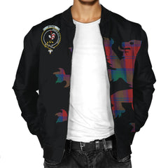 Byres Tartan Bomber Jacket Lion & Thistle