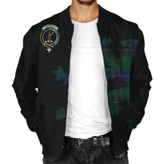 Davidson Tartan Bomber Jacket Lion & Thistle