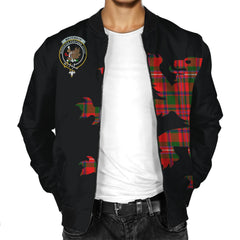 MacKinnon Tartan Bomber Jacket Lion & Thistle