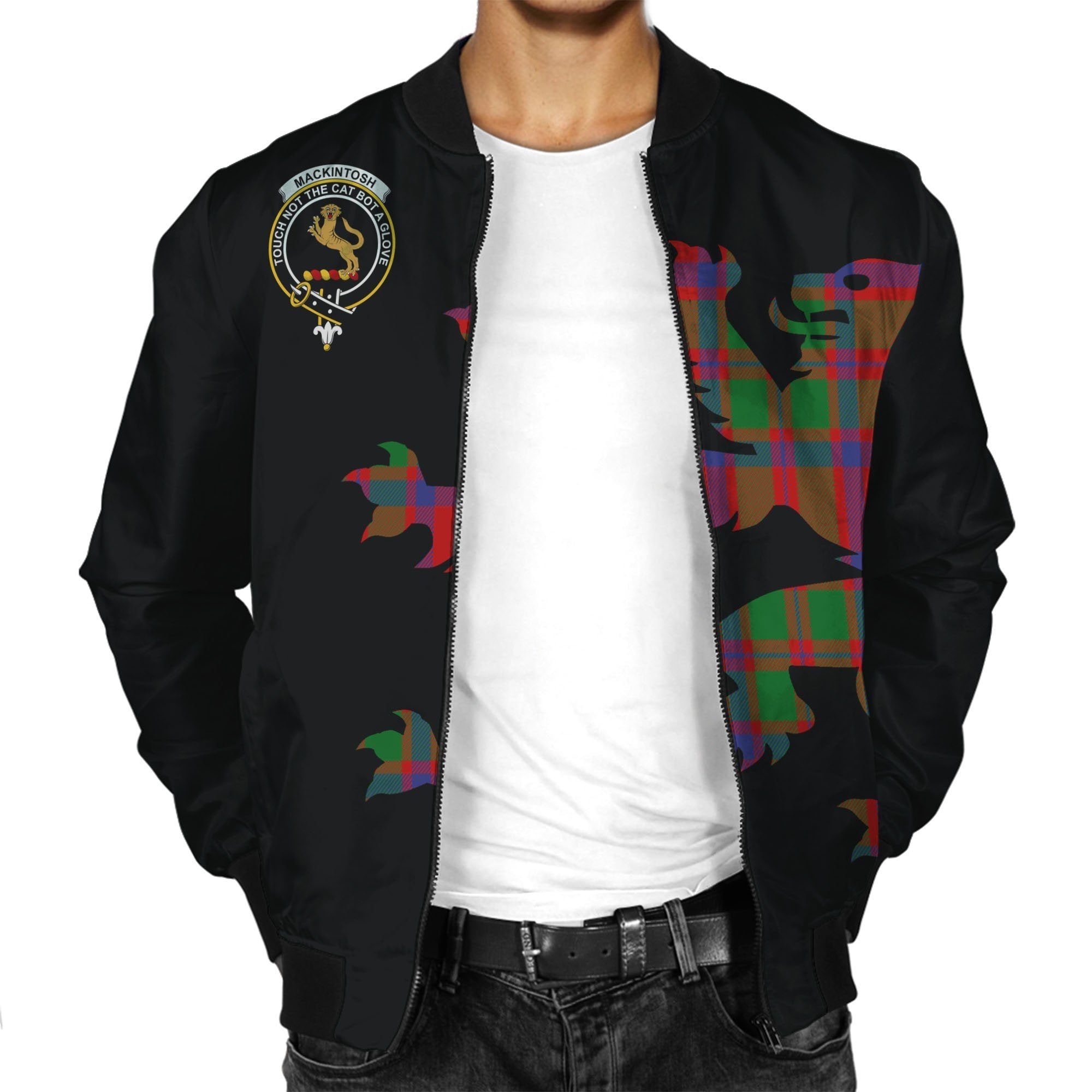 MacKintosh Tartan Bomber Jacket Lion & Thistle