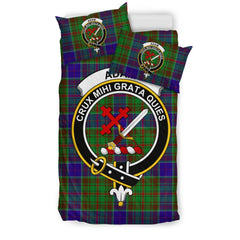 Adam Family Tartan Crest Bedding Set