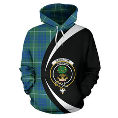 Hamilton Hunting Ancient Tartan Crest Hoodie - Circle Style