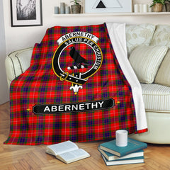 Abernethy Family Tartan Crest Blankets