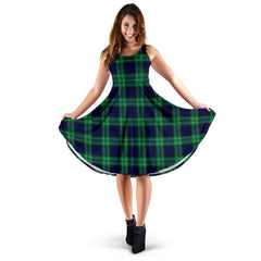 Abercrombie Family Tartan Midi Dress