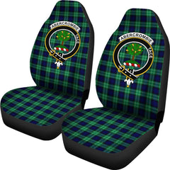 Abercrombie Family Tartan Crest Car Seat Cover