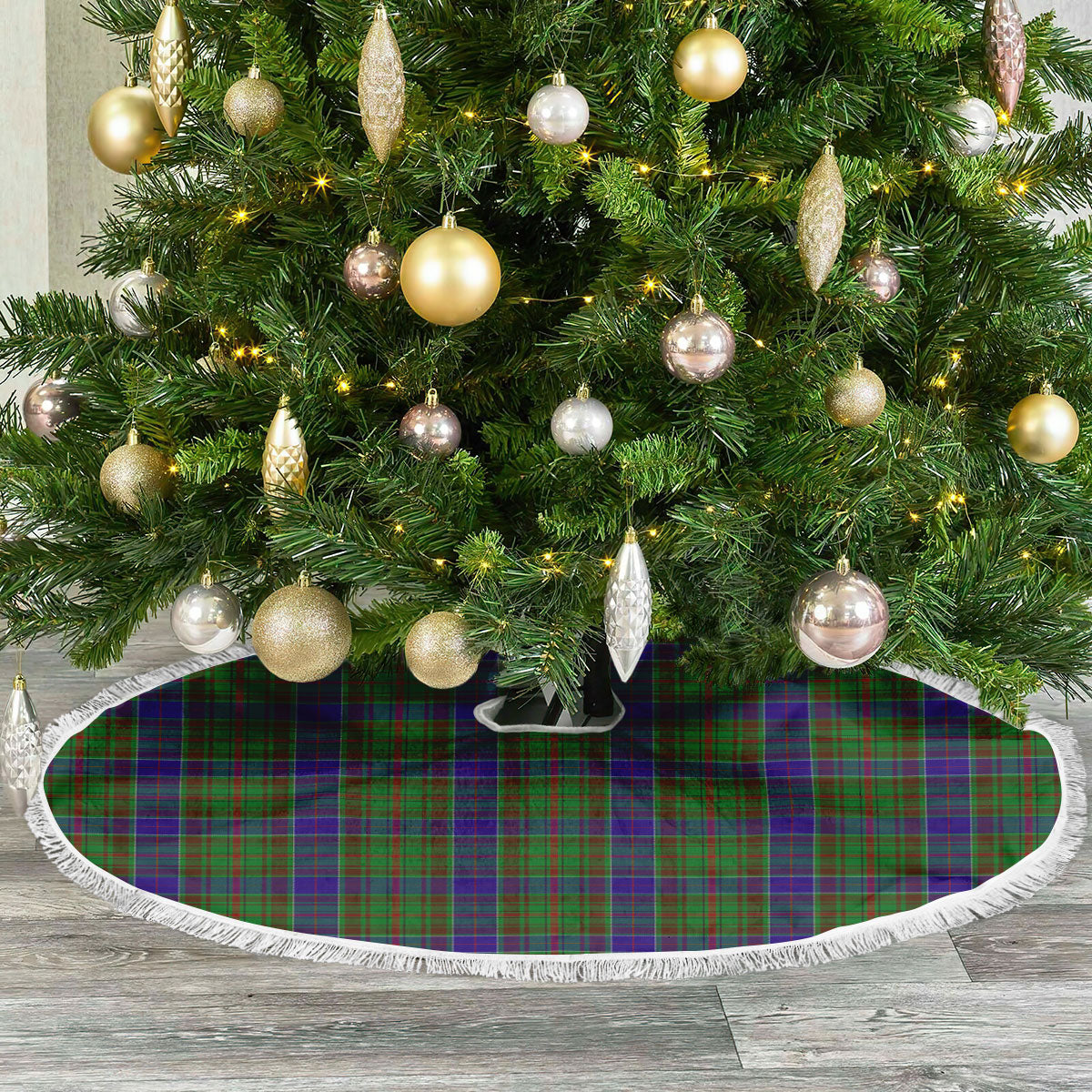 Adam Tartan Christmas Tree Skirt