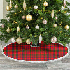 Bain Tartan Christmas Tree Skirt